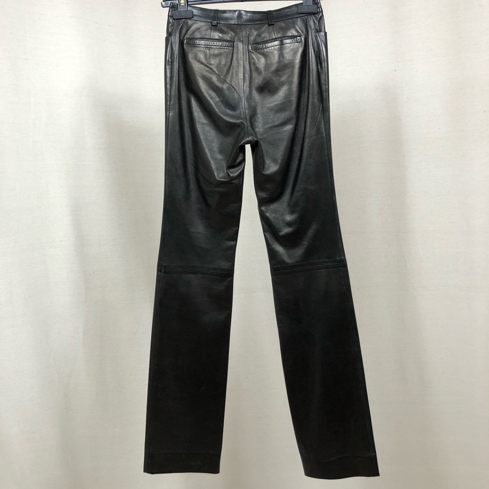 Gucci Black Leather Pants - Picture 3 of 8